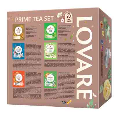 Чай Lovare Prime Tea Set 90 пакетиков ассорти (lv.79914) Винница