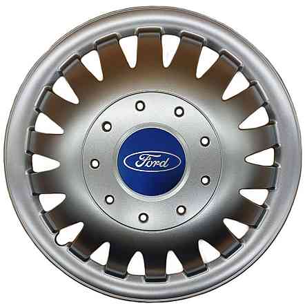 Автомобильные модельные колпаки R15 Ford 320 4шт, SJS, серебряные Киев