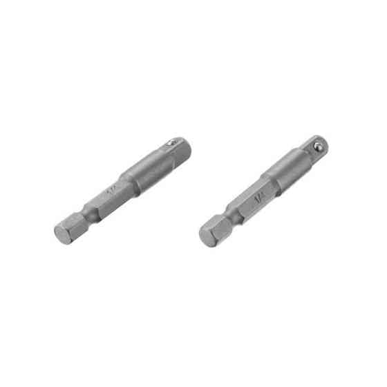 Перехідник з Hex 1/4" на квадрат 1/4", під шуруповерт, Cr-V, уп. 2 шт., STORM INTERTOOL VT-0234 Київ