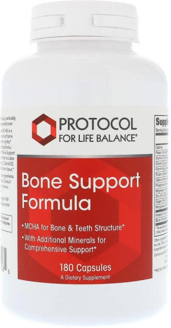 Комплекс витаминов и минералов Protocol for Life Balance Bone Support Formula, 180 капсул Киев - изображение 3