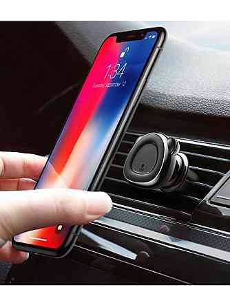 Держатель для телефона магнитный Baseus SUBR-A01 Bear Magnetic Car Bracket Black Киев