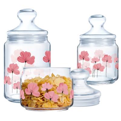 Банка Luminarc Club Floralis Набір 3 шт (X1081) Винница - изображение 1