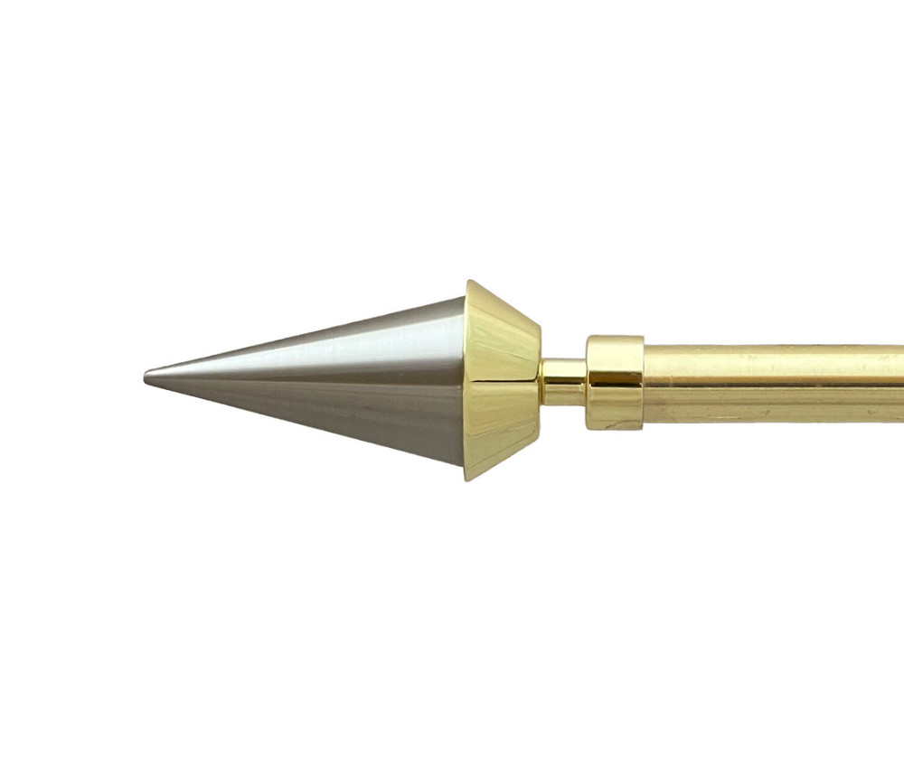 Закінчення для карнизу Orvit СПИС 16 мм НЕРЖАВІЮЧА СТАЛЬ - ЗОЛОТО Львов - изображение 1