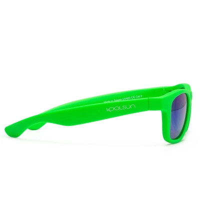 Дитячі сонцезахисні окуляри Koolsun Wave, 3-10 років, неоново-зелен (KS-WANG003) Вінниця - фото 2