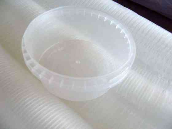 Судок с крышкой  круглый 0,2 л. прозрачное  (1 шт) Харьков