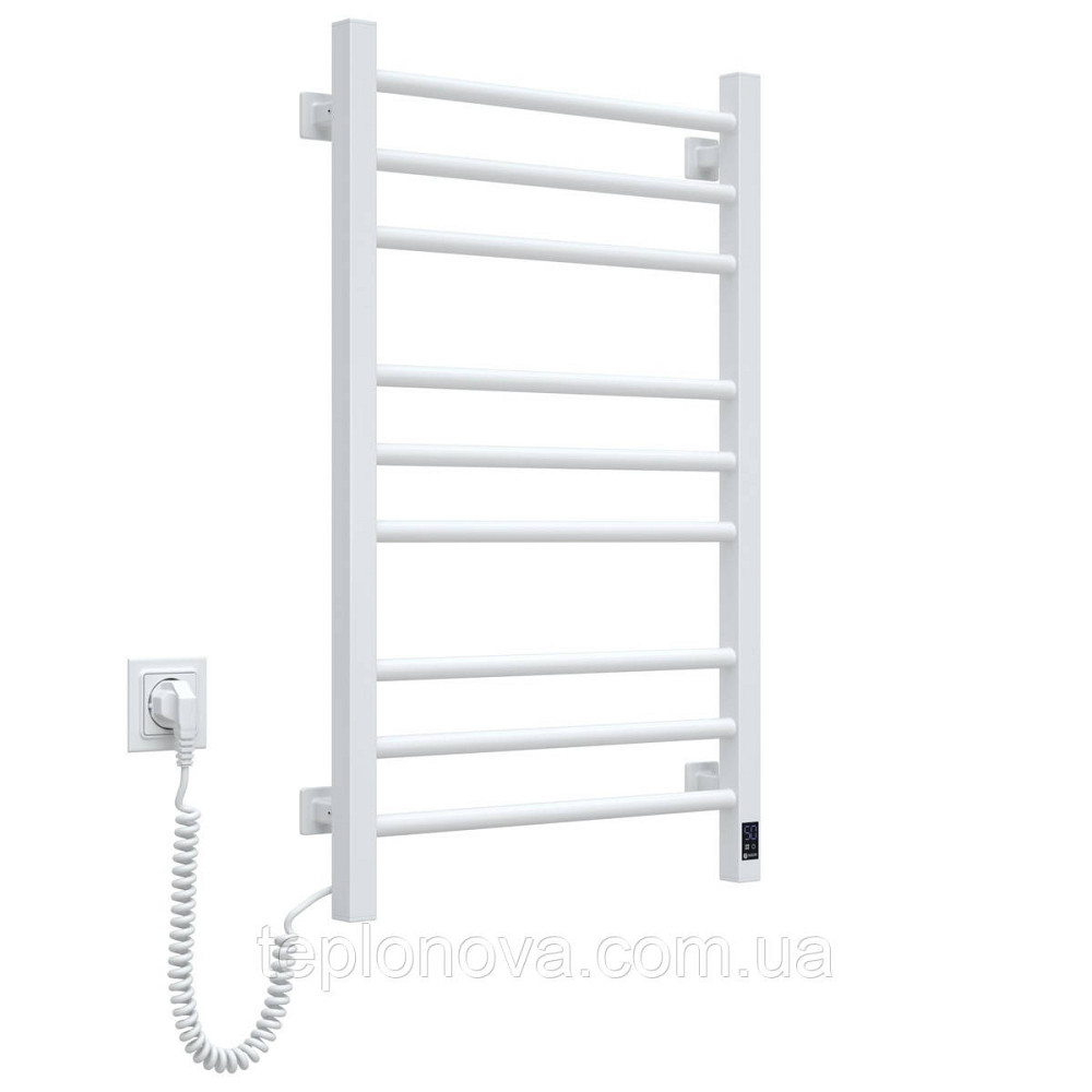 Сушарка для рушників Класик Квадро 500х800 Sensor ліва з таймером, білий Чернівці - фото 6