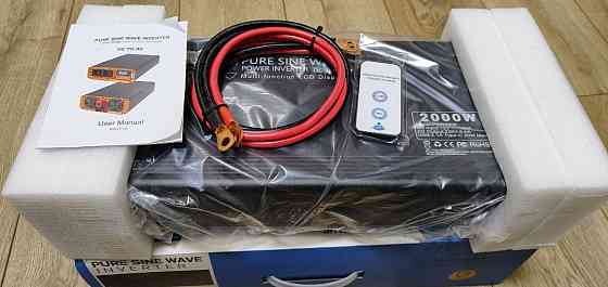 Инвертор 12v DATOUBOSS 2000W(4000W)Чистый синус. Харьков