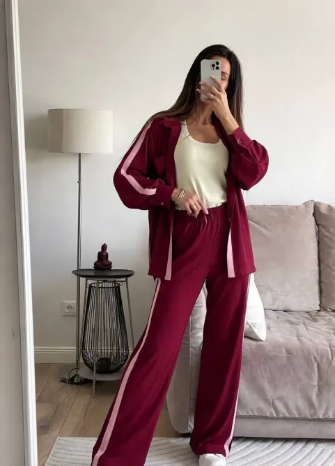 Женский костюм + брюки с полоской, лёгкий базовый комплект на каждый день Одесса - изображение 18