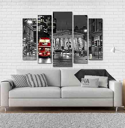 Модульна картина Нічний Лондон Art-87_5 Київ