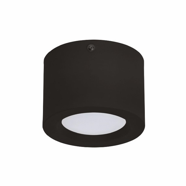 Точковий накладний світильник світлодіодний круглий 5W 4200K SANDRA чорний Київ - фото 1