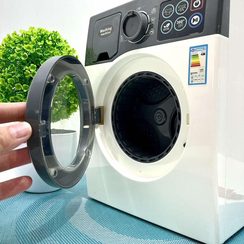 Пральна машинка Дитяча TEGOLE безліч функцій зі світлозвуковими ефектами Біла (F2308) Чернігів - фото 8