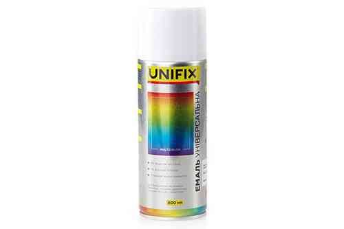 Емаль акрилова універсальна RAL 9002 Кремова гл. 400 мл UNIFIX Рівне