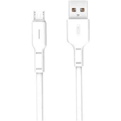 Дата кабель USB 2.0 AM to Micro 5P 1.0m 3A white XO (NB112-M-WH) Винница