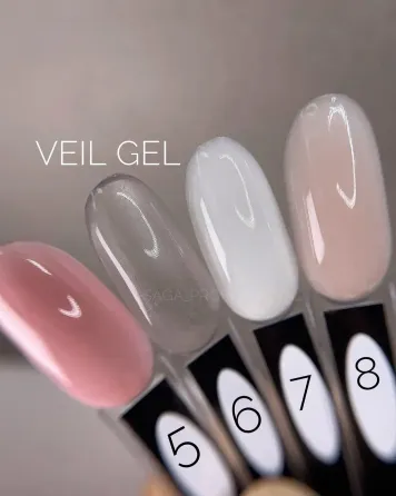 Гель для наращивания Saga Veil Gel 01 Киев