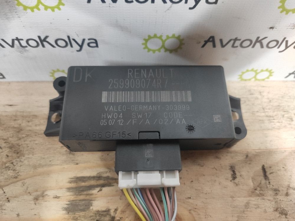 Модуль парктроніка Renault Megane III 2008-2015 (259909074R) Ковель - изображение 1