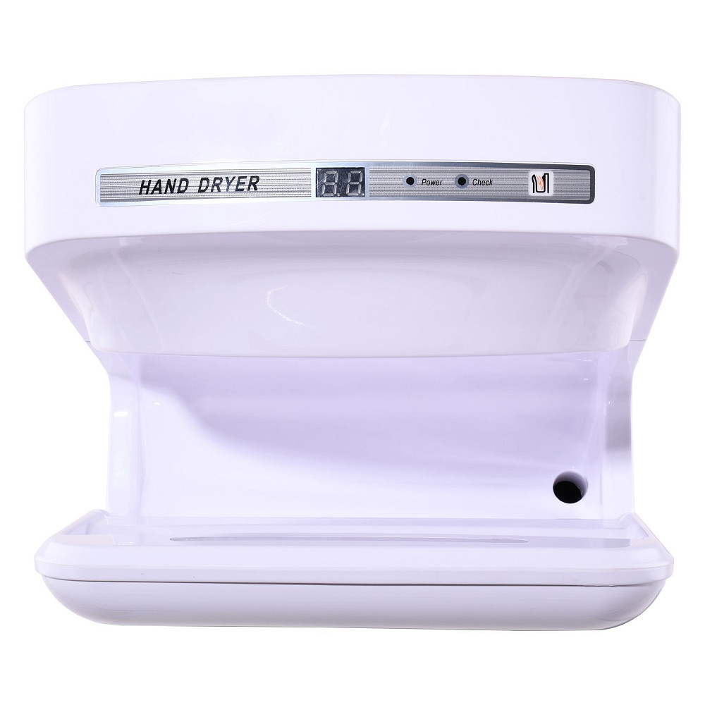 Сушарка для рук HOTEC 11.101 ABS White сенсорна, корпус пластик білий (220В ,1650-2050Вт) Луцк - изображение 4