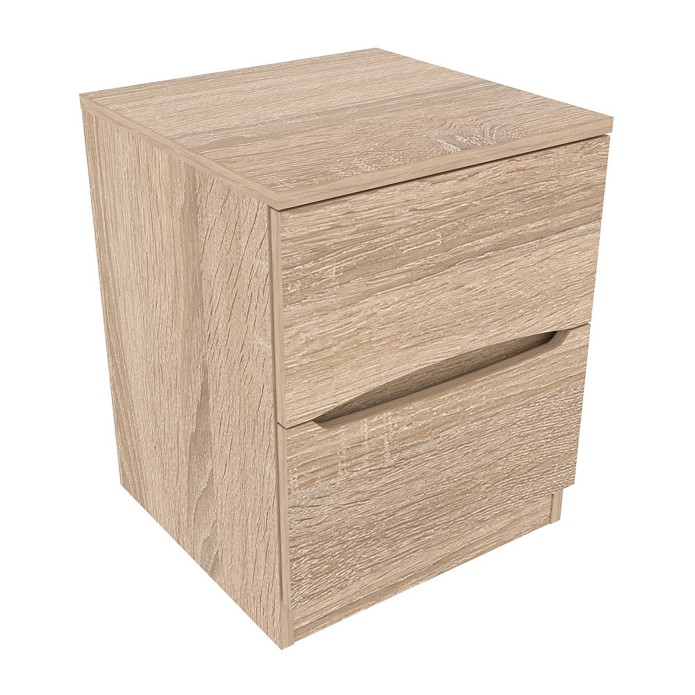 Тумба приліжкова Дельта, Дуб Сонома, 400/400/500 Львів - фото 1