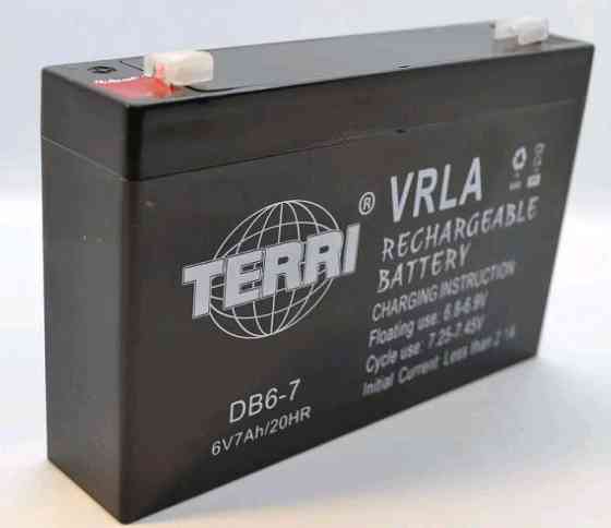 Акумулятор 6V 7,0А AGM (150x35x95) Мукачево