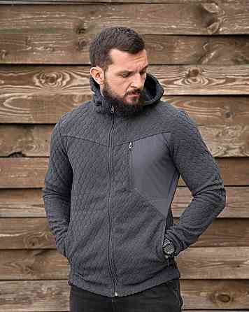Тактична флісівка KM URBAN grey ПП8056 Київ