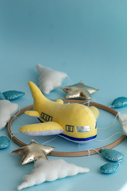 Дитячий мобіль на ліжечко для немовлят WooolyWool «Мрія» Київ - фото 9