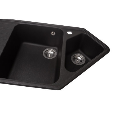 Мийка кухонна GRANADO IBIZA black shine (gr1801) Вінниця - фото 5