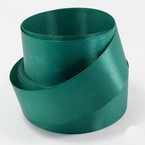 Стрічка атласна темно-зелена 23 м Київ - фото 1