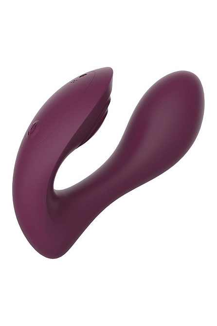 Вібратор подвійний стимуляцією з пультом керування Dream Toys Essentials Ultra Dual Vibe, фіолетовий Sex Aura Київ - фото 2