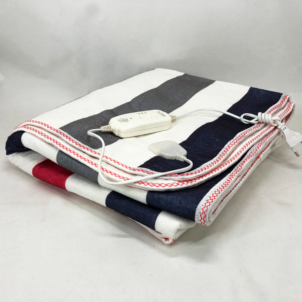 Електропростирадло 150х120 см тепле електро простирадло ковдра з підігрівом смужка RH-81 Львів - фото 6