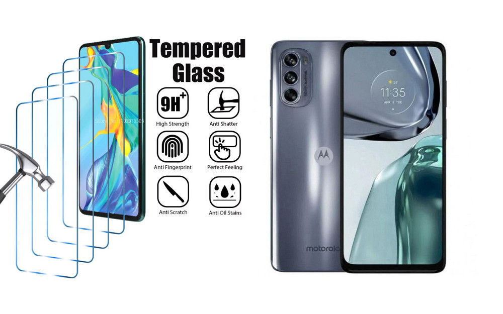 Захисне скло ArmorGlass для Motorola Moto G62 5G – стійке до подряпин та ударів Київ - фото 1