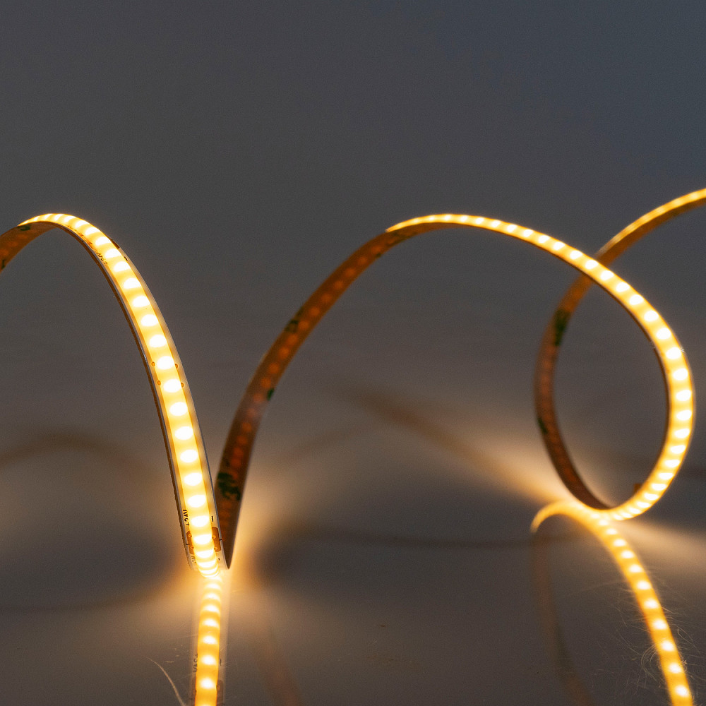 LED-STIL Світлодіодна стрічка 3000K 7 Вт/м COB 320 діодів IP33 24 Вольти 600 lm, Вузька 5мм Київ - фото 3