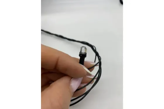 Гирлянда нить на катушке, от сети, 50м, 240LED, теплый белый/ Светодиодная LED гирлянда на елку Коломия