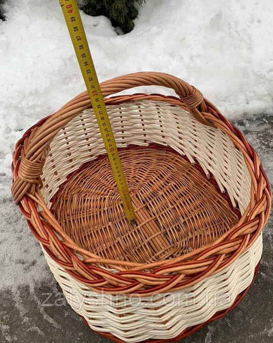 Кошик плетений великодні Київ - фото 5