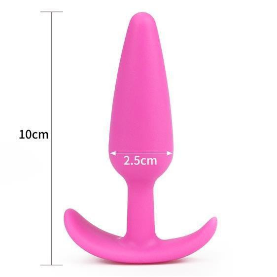 Анальная пробка - Lure Me Butt Plug S Pink Sex Aura Киев - изображение 2