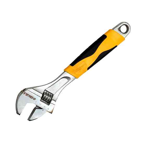 Sigma Ключ разводной 300мм CrV (обрезиненная рукоятка) SIGMA (4101041) Коломия