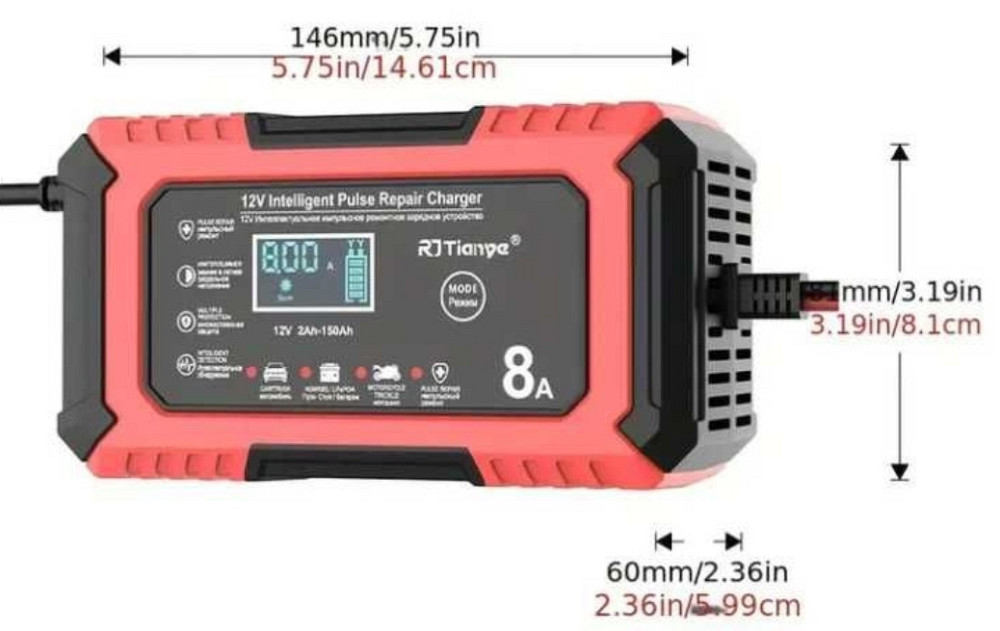 Зарядний пристрій/Зарядное устройство 12V 6A/8А/10А Киев - изображение 2