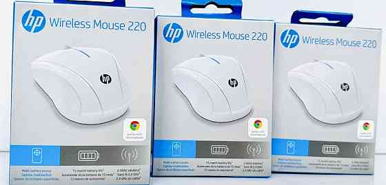Нова Бездротова Оптична Мишка Миша HP 220 Wireless Біла (7KX12AA) Харків