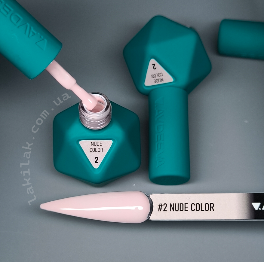 Гель-лак Victoria Avdeeva Nude Color №2 (світло-персиковий беж) 12 мл HEMA & TPO FREE Херсон - фото 1
