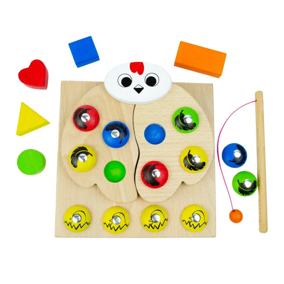 Деревянная развивающая игра 