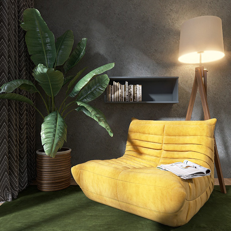 Полиця навісна Еверест ПЛН-2 Лайт Графіт (DTM-4908) Дніпро - фото 3