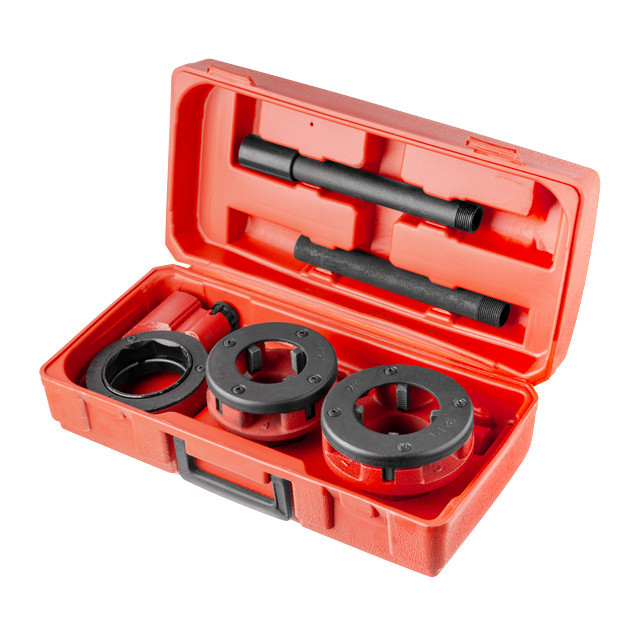 Набір плашок трубних 2шт для нарізки різьблення INTERTOOL SD-8002 Київ - фото 1