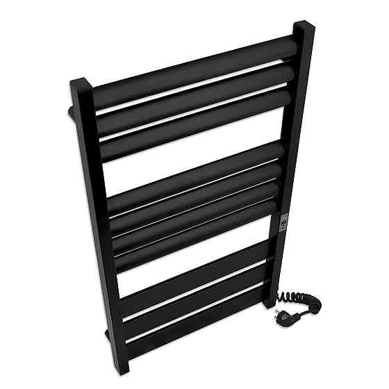 Електрична рушникосушка Laris Зебра Лавина ЧКЧ10 500Х900 Е чорний Київ