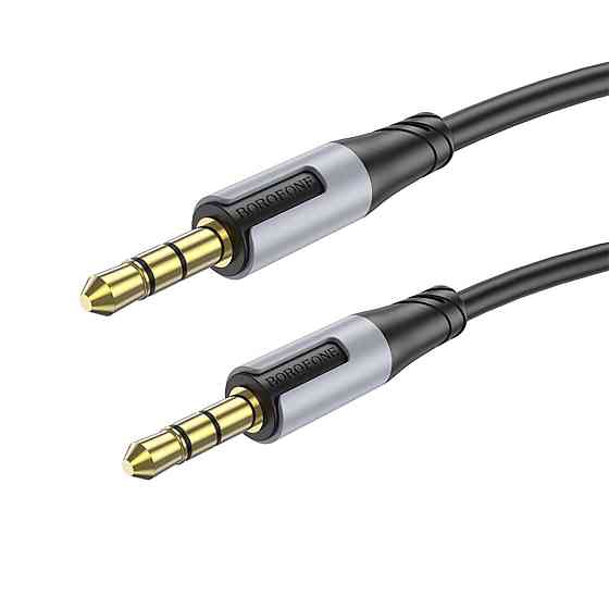 Аудіо кабель BOROFONE BL19 Creator AUX audio cable Black 6941991108310 Одеса