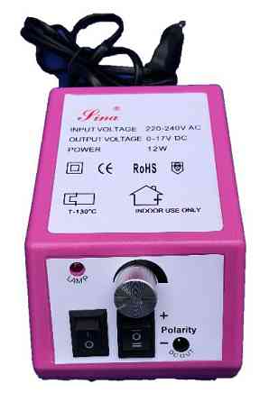 Фрезер для маникюра и педикюра Lina Mercedes 20000 оборотов/мин розовый Киев