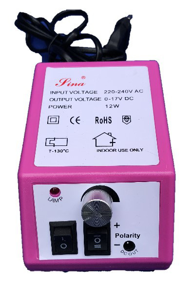 Фрезер для маникюра и педикюра Lina Mercedes 20000 оборотов/мин розовый Киев - изображение 3