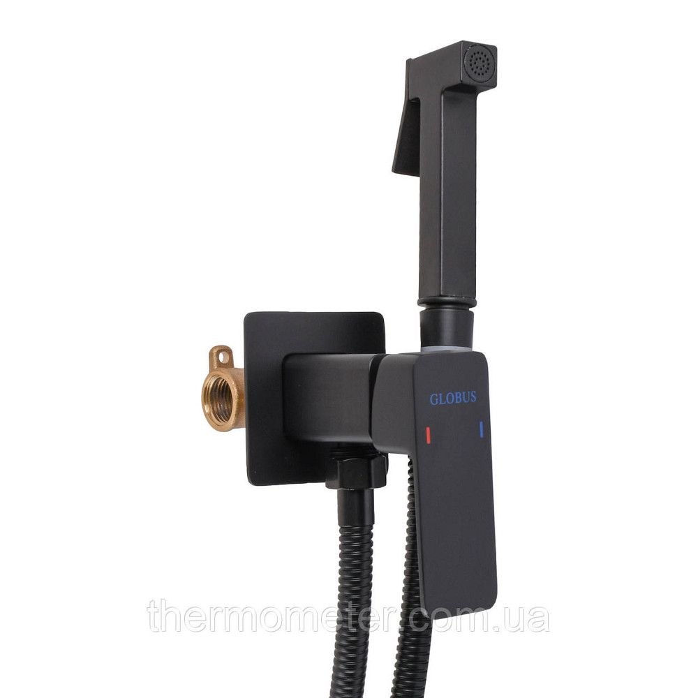 Смеситель гигиенический Globus Lux Milano GLM-0-106MIX-BB Киев - изображение 4