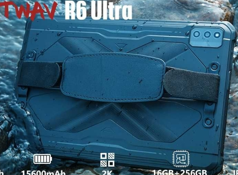 Планшет: 15 600Мач. HOTWAV R6 Ultra 8/256Gb. 4G. IPS 10.4" 2K IP68 IP69K. Київ - фото 4