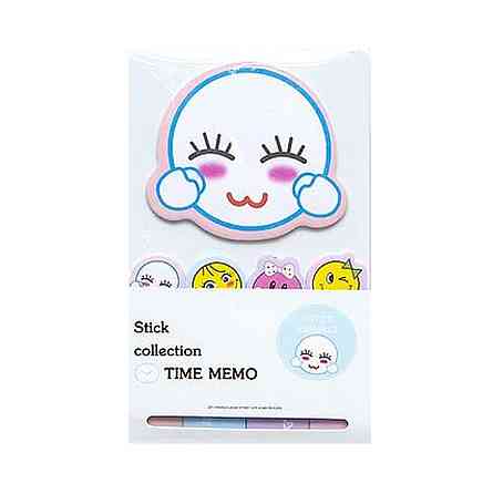 Бумажные стикеры Смайл Bambi N7-006-2 для заметок Винница