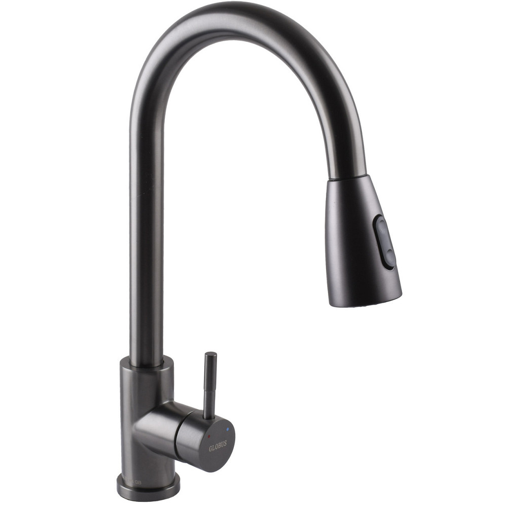 Змішувач для кухні Globus Lux ALPEN SBT1-2031-GP Київ - фото 3