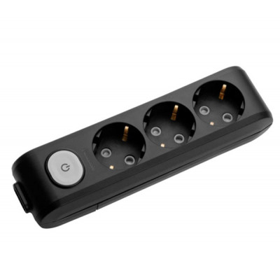 Колодка для удлинителя Panasonic X-tendia 3 гнезда blackWLTA04302BL-UA (WLTA04302BL-UA) Винница - изображение 1