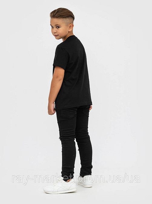 Футболка дитяча базова Stedman Classic-T Kids для хлопчиків чорна (ST2200M-BLO) L Київ - фото 3